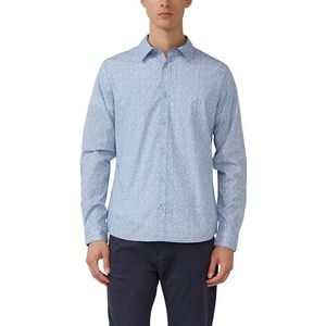 s.Oliver Overhemd met allover print, slim fit, 62a0, S
