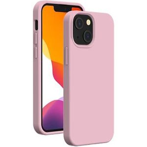 Bigben - Harde hoes met zacht gevoel voor iPhone 13 Mini - Roze