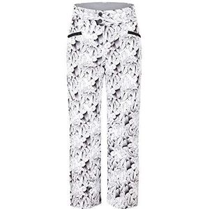 Ziener Alin Junior Skibroek voor meisjes, winterbroek, waterdicht, winddicht, warm, Ice Crystal Print, 128