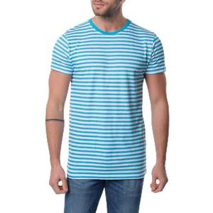 HOPENLIFE Obelisk T-shirt, korte mouwen, voor heren, turquoise, XL, Turkoois, XL