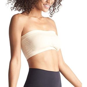 Yummie womens Seamless Bandeau Bra, Frappe, Small-Medium US