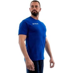Givova MA007 T-shirt unisex - volwassenen, lichtblauw, M