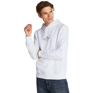 Tommy Hilfiger - Hoodie - Wit - Heren