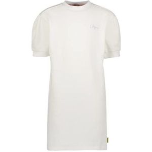 Vingino Girls's Pixie Casual Dress, Pearl White, 6, pearl white, 116