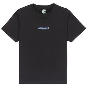 Element - T-shirt Lowcase - Flint Black - Korte Mouwen - 100% Katoen