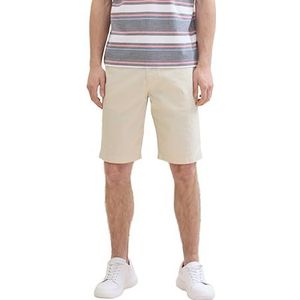 TOM TAILOR Heren bermuda shorts, 10336 - Light Cashew Beige, XL