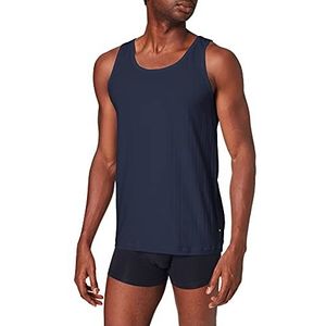 CALIDA Heren Pure & Style Athletic Shirt Functioneel ondergoed, Indigo Mood, 46/48 NL