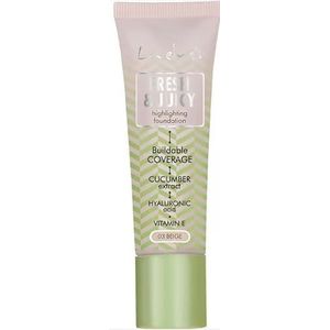 Lovely Fluid Fresh and Juicy Foundation Nr. 3