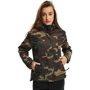 Brandit Brandit windbreaker rits dames Dames windbreaker rits dames, woodland, S