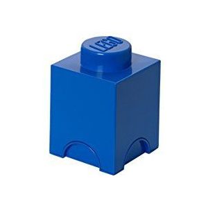 Lego Opbergbox Polypropyleen Blauw 125.00mm x 125.00mm x 180.00mm