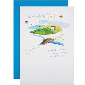 Hallmark Vaderdagkaart voor papa - traditioneel schilderachtig ontwerp (25568939)