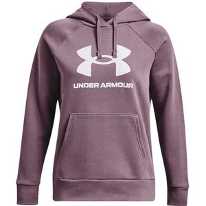 Under Armour Rival Fleece Big Logo Hoodie Sweatshirt voor dames