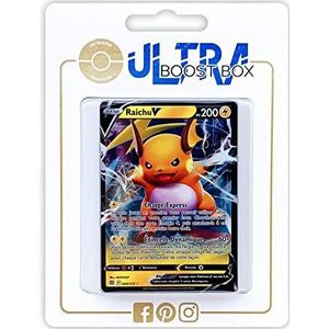 Raichu V 45/172 - Ultraboost X Epée et Bouclier 9 - Stars Étincelantes - Doos met 10 Franse Pokemon kaarten