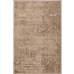 Benuta Tapijt, polyester, bruin, 80 x 165 cm
