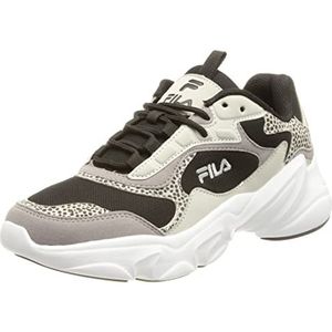 FILA Collene A Wmn Sneakers voor dames, Gray Violet Leopard, 36 EU