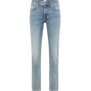 Mustang Orlando Slim Jeans voor heren, middenblauw 424, 28W / 32L