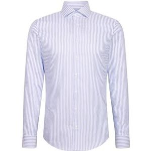 Seidensticker 845377, extra slim fit, lange mouwen, businesshemd, 36, blauw, 36