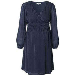 Noppies Jaya Midi Dress Ls Jurk voor dames, Night - N146, XL