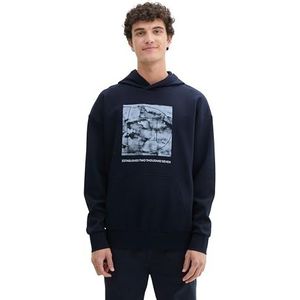 TOM TAILOR DENIM Sweatshirt  navy / lichtblauw