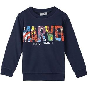 CERDÁ LIFE'S LITTLE MOMENTS Marvel sweatshirt van geborsteld katoen, uniseks, voor kinderen, Donkerblauw, 5 Jaar