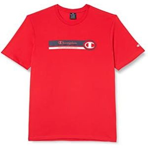 Champion Legacy Graphic Shop Authentic S/S T-shirt, rood, XS voor heren