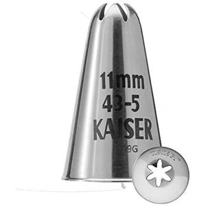Kaiser Stertuit gesloten, 11 mm, roestvrij staal, vouw- en randvrij.