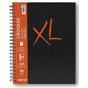 Canson XL Croquis notitieboek A4 100 vellen fijn 90 g