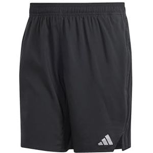 adidas Heren HIIT Workout 3-Stripes Korte Shorts, M 7"" Zwart
