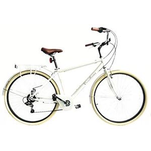 Versiliana Vintage fietsen - City Bike - Resistene - Praktijk - Comfortabel - Perfect voor stadsmoverse (WHIS/PANNA, HEREN 71 cm)