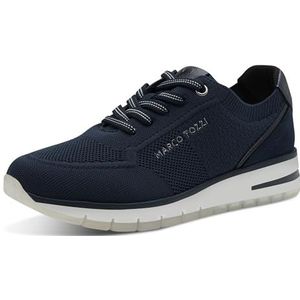 MARCO TOZZI - Marco Tozzi - Damessneakers - Navy Blauw - Casual - Alle Seizoenen