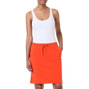 GANT Dames Reg Shield Rok, Gemarled Rood, L, Gemêleerd Rood, L