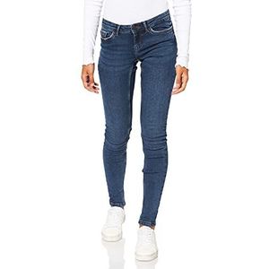 Noisy may NMEVE Skinny Fit Jeans voor dames, lage taille, donkerblauw (dark blue denim), 29W / 32L