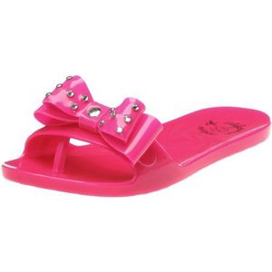 Colors of California Ciabatta jelly con Fiocco, uniseks, halfhoge schoenen voor kinderen, Roze Fux, 31 EU