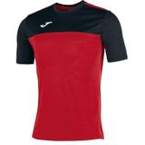 Joma - Winner Shirt - Korte Mouw - Rood/Zwart - Kinderen