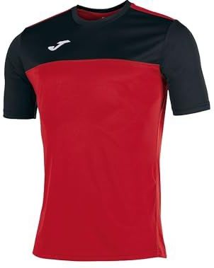 Joma - Winner Shirt - Korte Mouw - Rood/Zwart - Kinderen