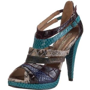 Buffalo Pu 308-10446, damessandalen, beige 321, 37 EU