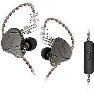 KZ Zsn Pro In Ear Headphone Technologie Hybride 1BA + 1DD Hifi Bass Oreillettes en Métal Sport Casque Moniteur