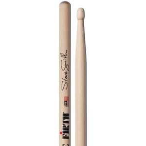 Vic Firth Signature Series Drumsticks - Steve Smith - American Hickory - Wood Tip