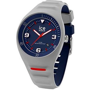Ice-Watch - P. Leclercq Grey blue -Grijs herenhorloge met siliconen amrband - 018943 (Medium)