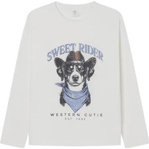 Springfield Nieuw structuurhemd met boomborduurwerk, beige, maat 5-6