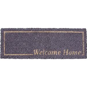 HMT 147712 deurmat Welcome Home, kokosvezel, 26 x 75 cm, taupe