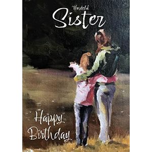 zuster verjaardagskaart voor haar met mooie woorden - voor een speciale zus