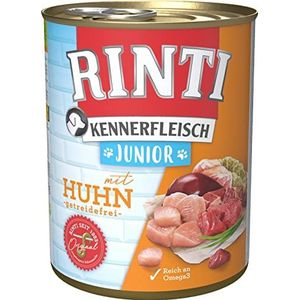 RINTI Kennerfleisch Junior + kip 12 x 800 g