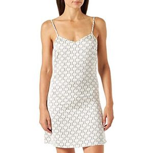 KARL LAGERFELD Dames Kl Monogram Negligé, Wit, L