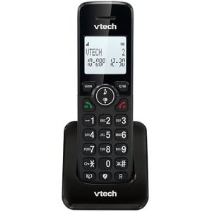 VTECH CS2001 Draadloze DECT-telefoon met 2 handsets voor thuis met ongewenste oproepblokkering, betrouwbaar lang bereik tot 300 m, nummerherkenning