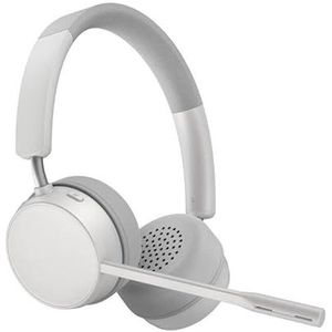 Draadloze hoofdtelefoon met microfoon, bluetooth-technologie, lange batterijduur, ideaal voor gesprekken en kantoorwerk.