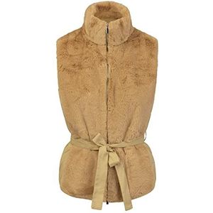 ApartFashion Bont Vest voor dames, camel, L