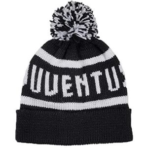Juventus 133105 hoed, zwart, vrije maat unisex volwassenen, zwart, Eén maat