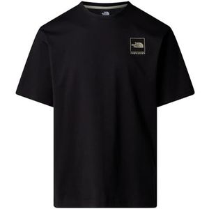 The North Face - Coordinates Relaxed SS Tee - T-Shirt - Zwart