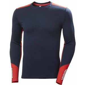 Ondershirt Helly Hansen Men Lifa Merino Midweight Crew Navy 22